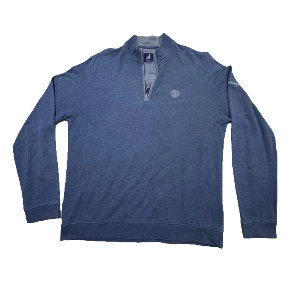 JOHNNIE O CONWAY FARMS Mens Large Performance 1/4 Zip Pullover BMW Championship